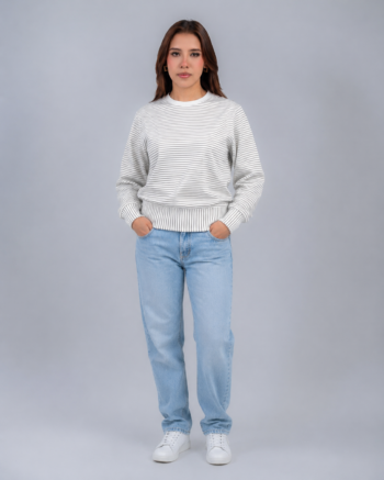 buzo crop el vergel caqui blanco 2.1
