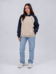 hoodie sayausÍ blue print beige 3.1