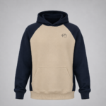 hoodie sayausÍ blue print beige 3.1